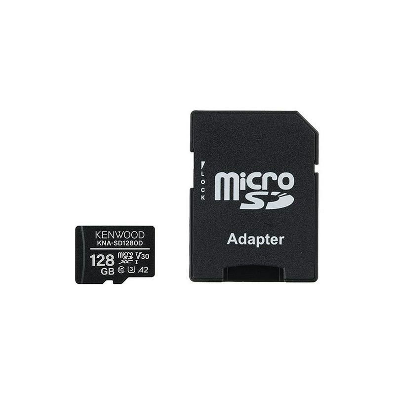 【タフ・見守るクルマの保険】microSDXCメモリーカード【128GB】KNA-SD1280D